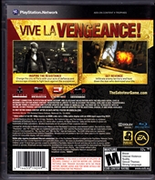 Sony PlayStation 3 The Saboteur  Back CoverThumbnail